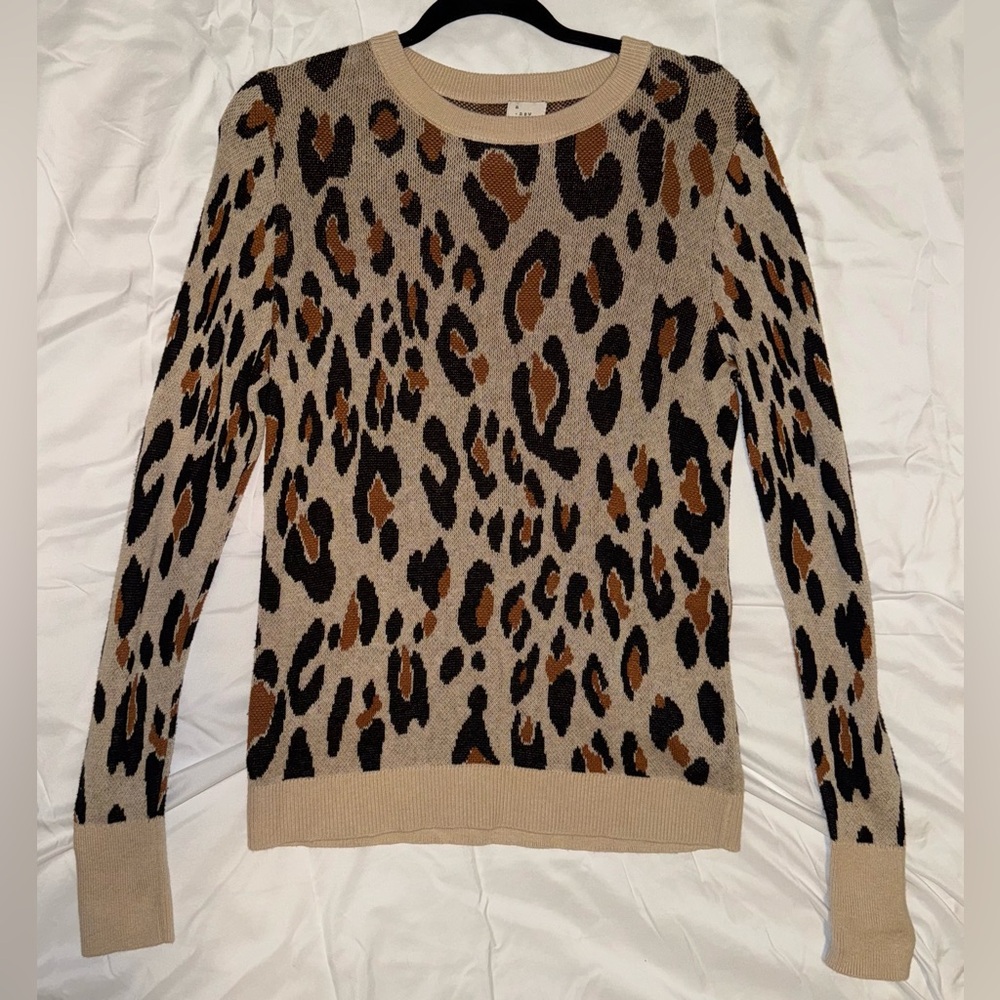 Cheetah Sweater